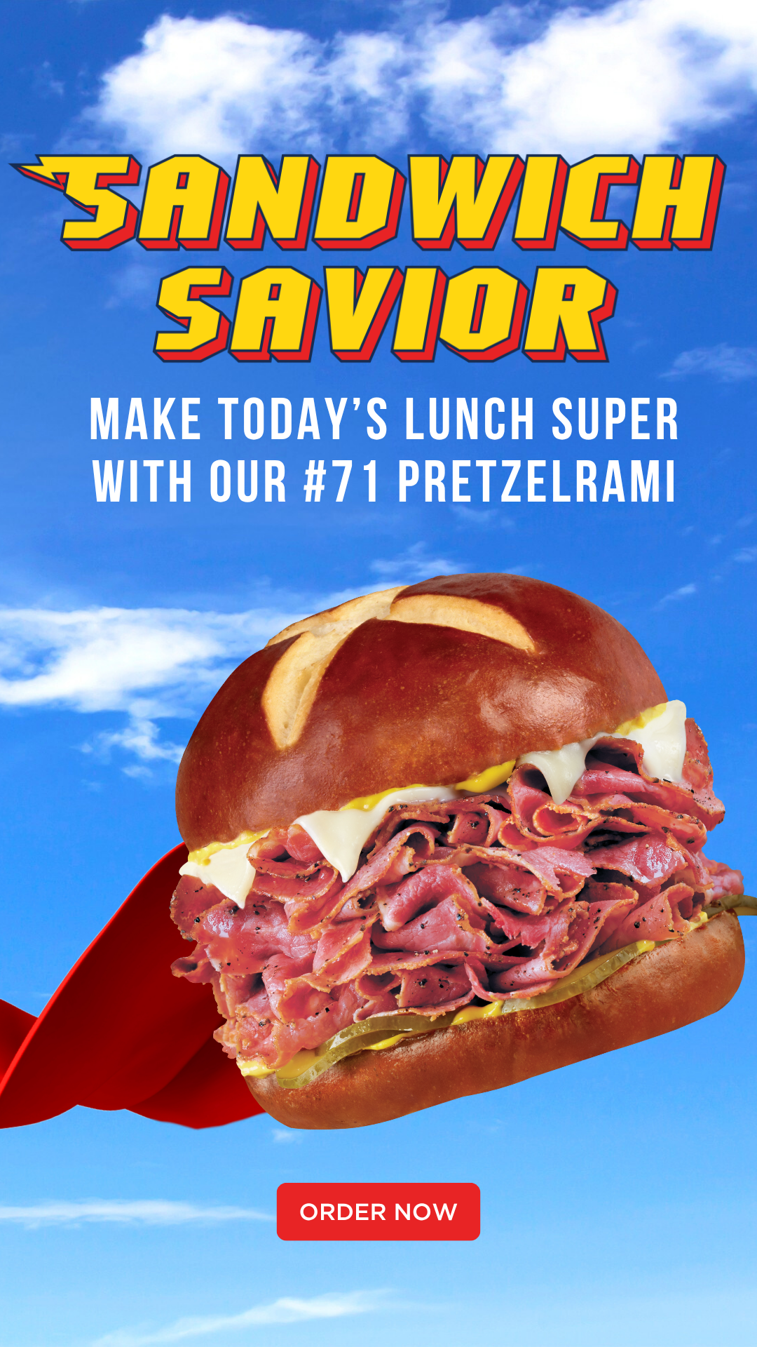 Pretzelrami Launch Graphic