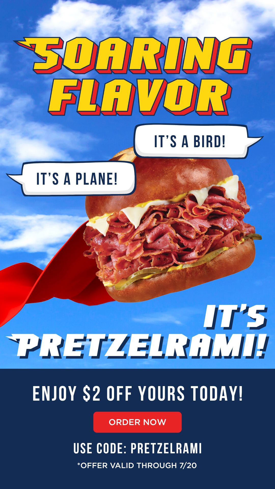 Pretzelrami Launch Graphic